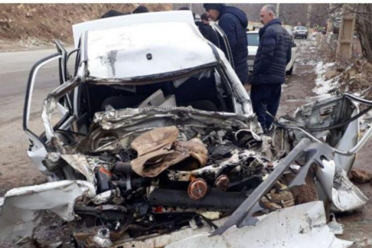 حادثه مرگبار در محور روستای شمشیر به پاوه یک کشته در پی داشت