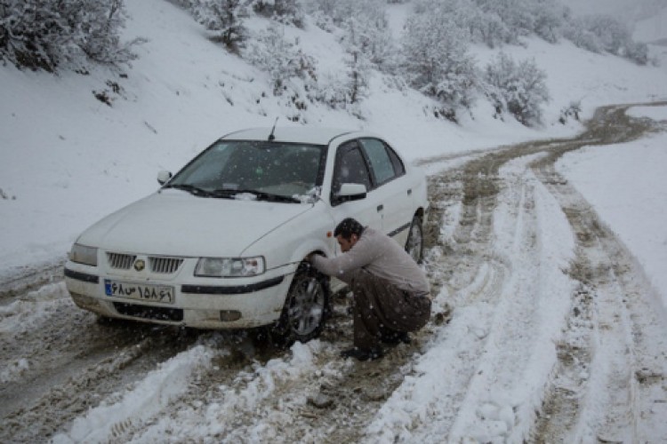 مسدود شدن محور فرعی پاوه به مریوان