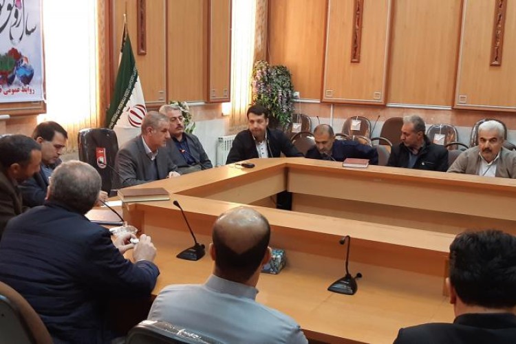 مراسم توديع و معارفه رئيس اداره ارشاد اسلامي پاوه 