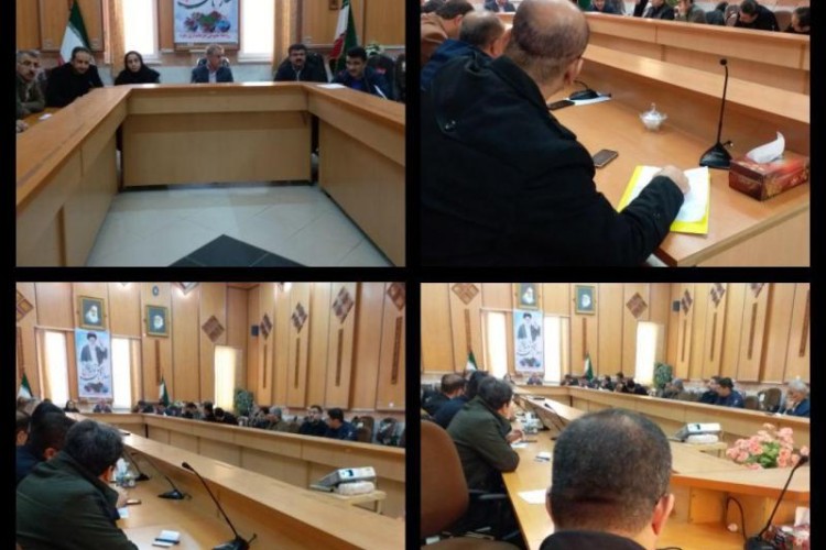 جلسه کارگروه سلامت و امنیت غذایی شهرستان پاوه