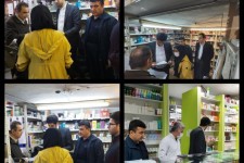 نظارت بر فروش الکل و مواد ضد عفونی کننده توسط جانشین دادستانی پاوه