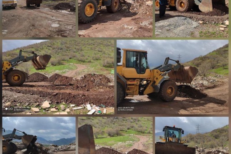 بسته شدن راههای فرعی و گردشگری شهرستان پاوه