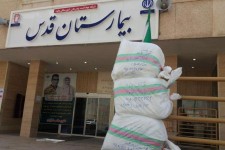 اهدای تعداد ۱۵۰ دست لباس گان پرستاری به بیمارستان پاوه