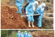 فوت یک نفر مشکوک به کرونا در بیمارستان قدس پاوه