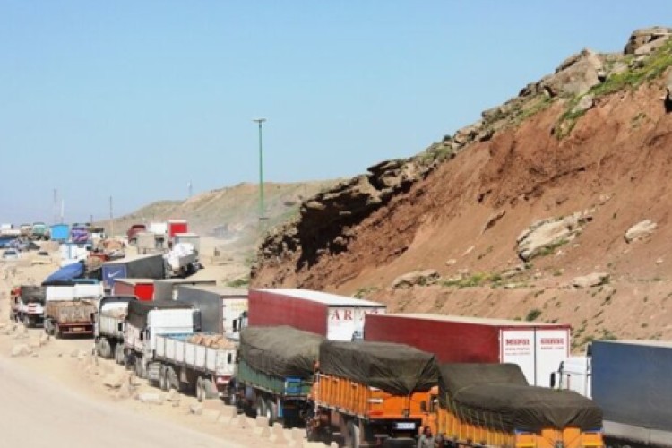 روزانه 200 کامیون از مرزهای «شیخ صله» و «شوشمی» خارج می شود