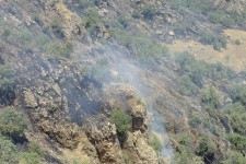 فرماندار پاوه : آتش سوزی در مراتع مشجر لانوان بطور کامل مهار گردید / بیش از 500 هکتار از مراتع دچار حریق شدند