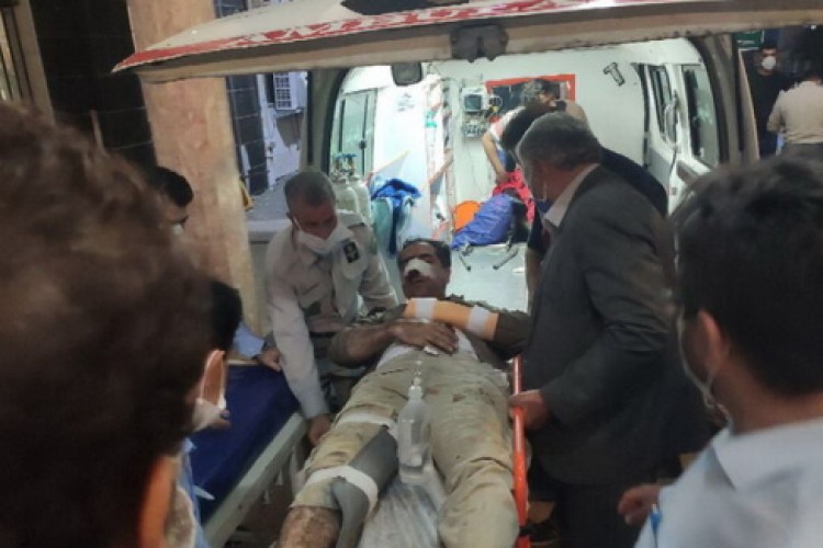 ترخیص مجروحان حادثه آتش‌سوزی ارتفاعات پاوه از بیمارستان 