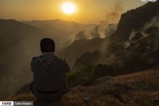 گزارش تصویری از آتش بر جان پاوه 
