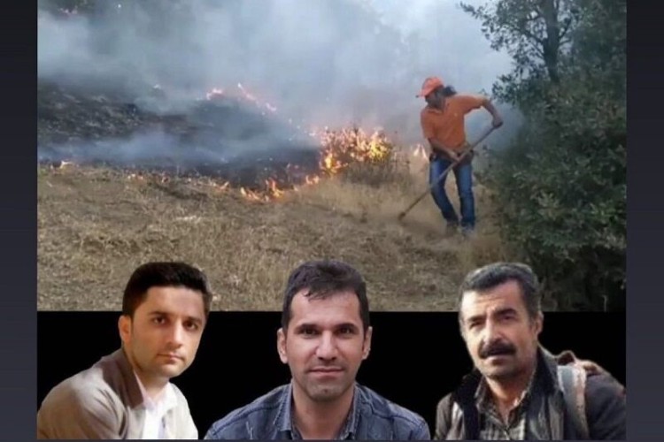 نبرد فرزندان اورامان با آتش! 