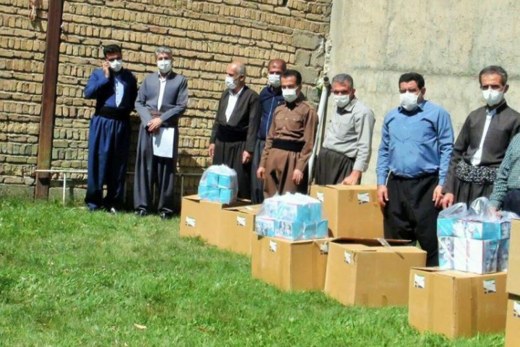 بیش از ۳۰ هزار ماسک رایگان در جوانرود توزیع شد