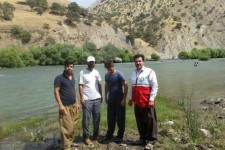 شنا در پایین دست سدهای پاوه خطر آفرین است