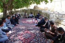 بررسی مشکلات بخش باینگان با حضور مسئولین در اردوگاه تربیتی سریاس