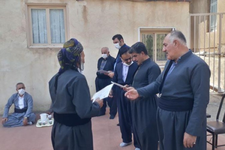 تقدیر از جهادگران فعال در کفن و دفن درگذشتگان شهر پاوه خصوصاً در ایام کرونا