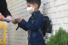 اولین روز بازگشایی مدارس در پاوه زیر سایه کرونا...