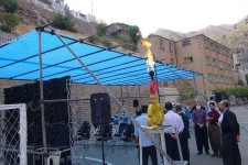 فردا گازرسانی به شهر نودشه افتتاح می شود