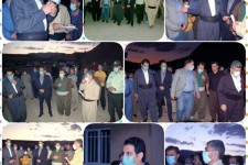 حضور نماینده پاوه و اورامانات به همراه مدیرکل ورزش و جوانان استان در شهر نوسود