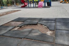 وضعیت نابه سامان پارک کویمکال پاوه و نارضایتی شهروندان/ پارک کویمکال پاوه فضای فراموش شده شهری