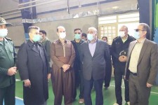 بیش از صد نفر در کارگاه تولید ماسک جوانرود مشغول به کار هستند