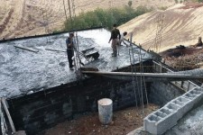 گزارش ششم در ارتباط با ساخت مسکن برای دو خواهر  نیازمند در نوریاب