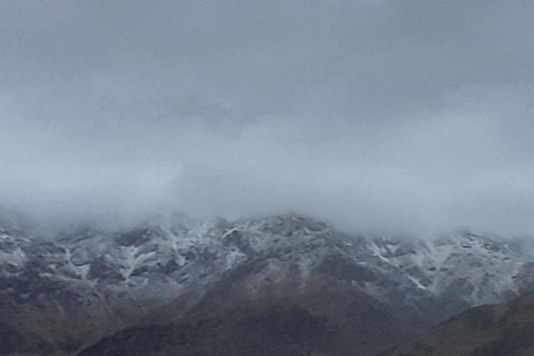 بارش نخستین برف پاییزی در ارتفاعات شهرستان پاوه 