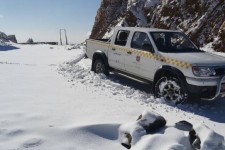 بارش ۴۹ میلیمتری باران در شبانه روز گذشته/بارش ۱۵ سانتیمتری برف در گردنه تته +تصاویر