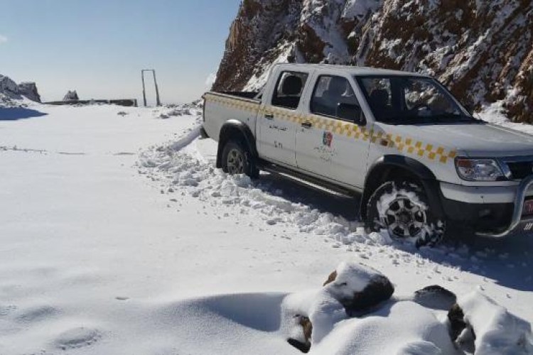 بارش ۴۹ میلیمتری باران در شبانه روز گذشته/بارش ۱۵ سانتیمتری برف در گردنه تته +تصاویر