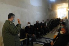  تجلیل از رزمندگان و پیشکسوتان دفاع مقدس در شهر نودشه 