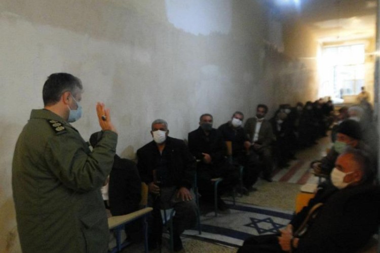  تجلیل از رزمندگان و پیشکسوتان دفاع مقدس در شهر نودشه 