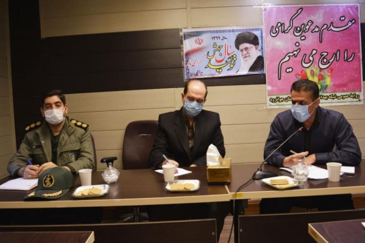 فرماندار جوانرود: سپاه ناحیه جوانرود در مقابله با کرونا درتمام زمینه ها پای کاربوده است/ کاهش 50 درصدی آمار بیماری کرونا در جوانرود