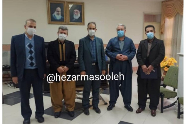 صبح امروز؛ جلسه تودیع و معارفه ریاست شعبه تامین اجتماعی پاوه برگزار شد