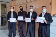 پاوه تمام قد‌ به احترام کادر درمان ایستاد