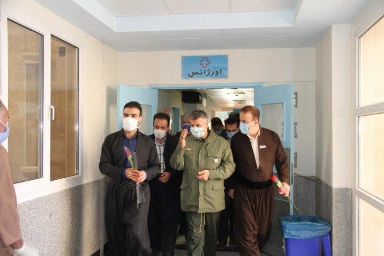 فرمانده سپاه ناحیه پاوه از پرستاران این شهرستان تجلیل کرد