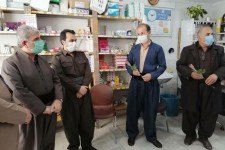 دیدار رئیس و کارکنان آموزش و پرورش نوسود با پرسنل درمان شبکه بهداشت و درمان نودشه 