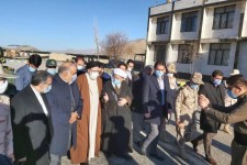  رییس قوه قضاییه وارد پاوه شد