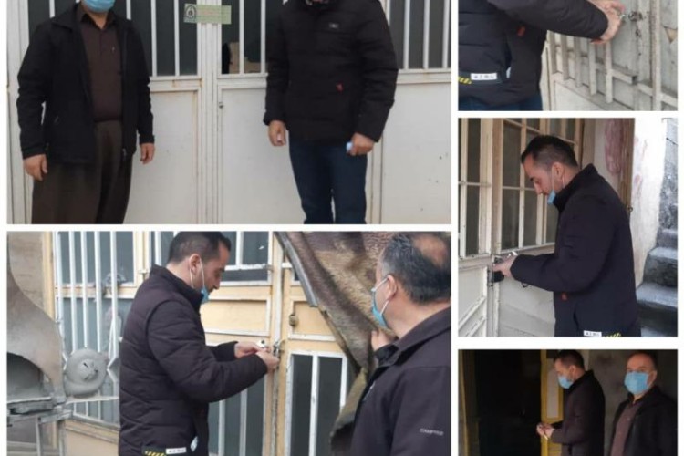  با دستور دادستان پاوه ۷ مرکز عرضه قلیان پلمب شد