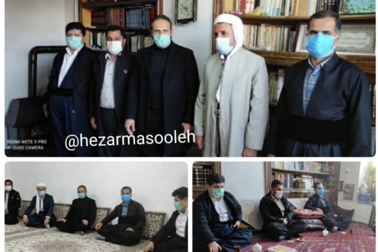 دیدار با امامان جمعه شهرهای نوسود و نودشه بمناسبت دهه مبارک فجر 