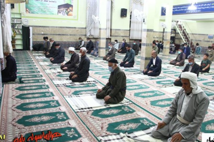 گزارش تصویری از برگزاری نمازهای سنت تراویح در پاوه