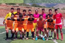 برتری  تیم فوتبال جوانان شهید چمران پاوه در مقابل تبم کرمانشاه