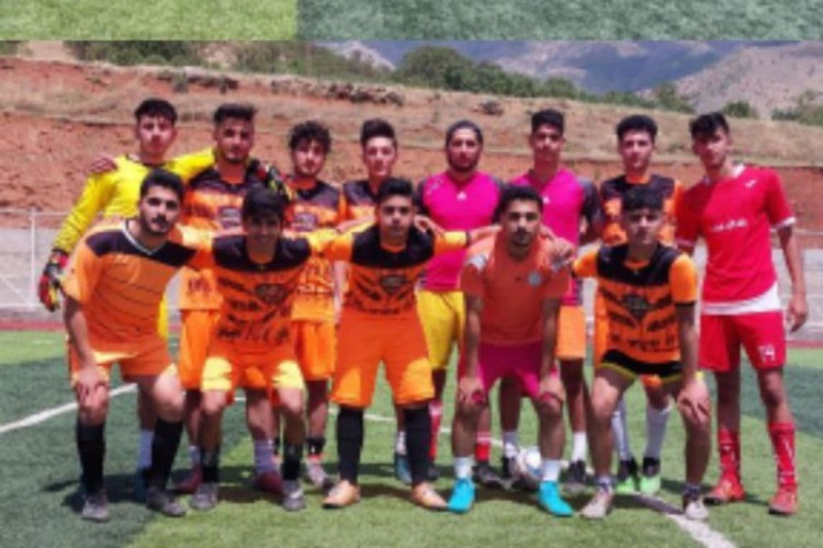 برتری  تیم فوتبال جوانان شهید چمران پاوه در مقابل تبم کرمانشاه