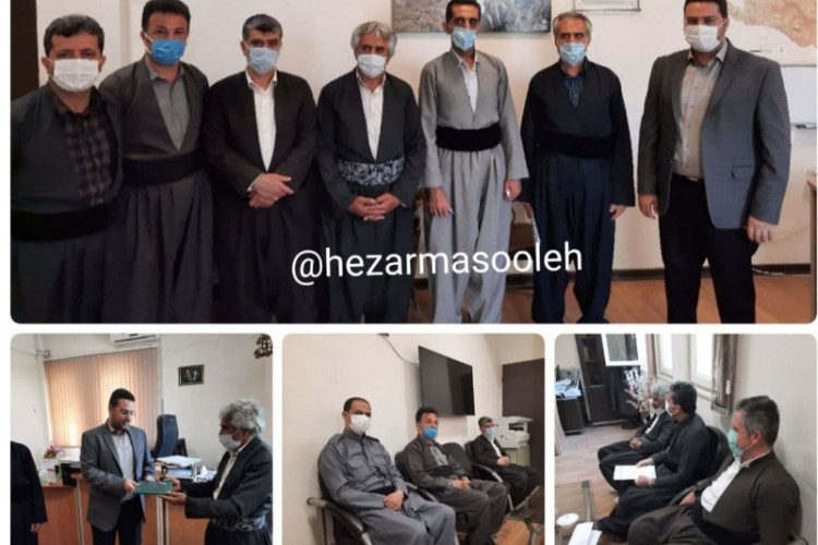 دیدار اعضای جمعیت مردمی پیشگیری از اعتیاد پاوه ژیانه وه با دادستان پاوه