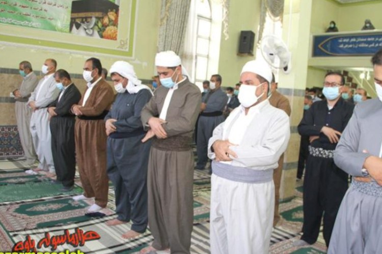 نماز عید سعید فطر در پاوه برگزار شد