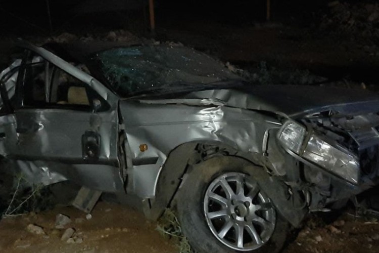 واژگونی خودرو در روستای سریاس پاوه یک مصدوم برجای گداشت