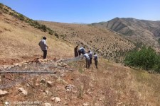 ۷۰۰۰ هزار مترمربع از اراضی ملی شهرستان پاوه خلع ید و از تصرف خارج شد