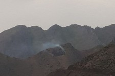 مهار آتش سوزی کوههای هانی گرمله پاوه