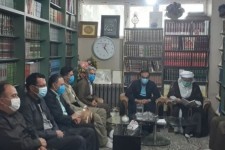 دیدار شهردار و جمعی از کارشناسان شهرداری با امام جمعه محترم  پاوه