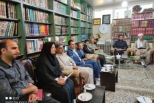 دیدار منتخبین شورای شهر نودشه با حاج ماموستا ملا قادر قادری امام جمعه پاوه