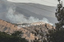 وقوع دو فقره آتش سوزی در مراتع پاوه