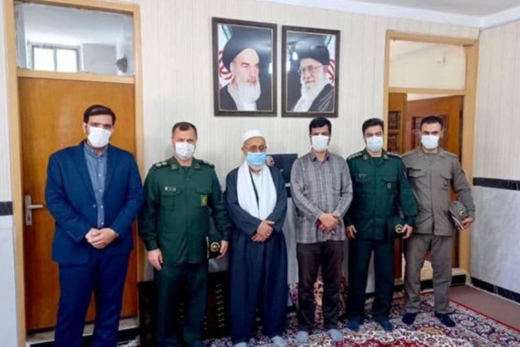 دیدار فرماندهی سپاه ناحیه پاوه با مسئول دفتر شورای نگهبان پاوه