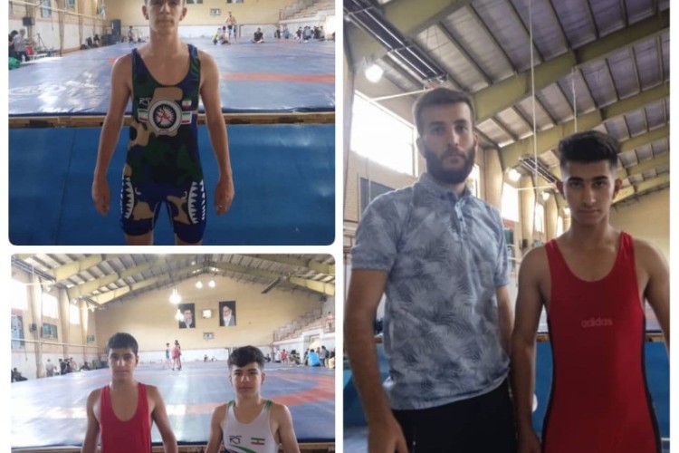 درخشش کشتی گیران نونهال پاوه ای در مسابقات استانی