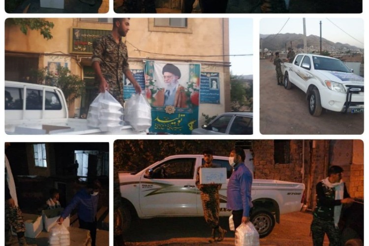 طبخ و توزیع 500 پرس غذای گرم در بین نیازمندان پاوه